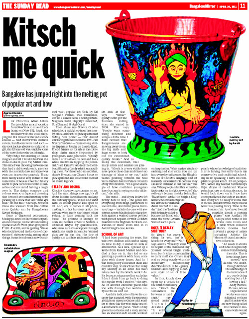 Kitsch me quick