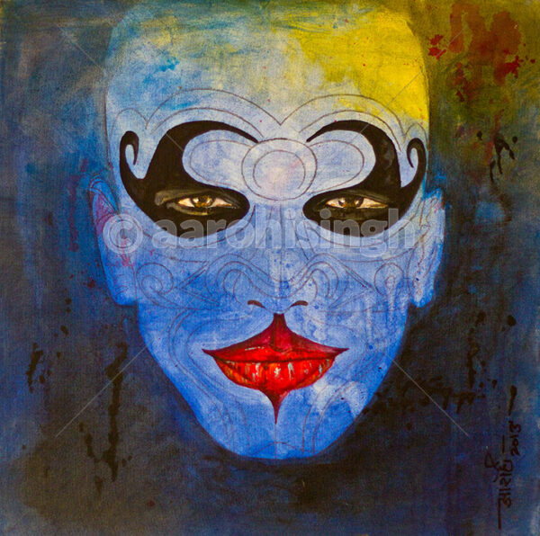 Blue Theyyam