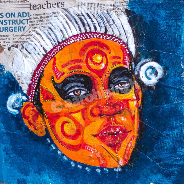 artbyaarohi-prints-14x14-theyyamonboard1 Theyyam-On-Paper 1