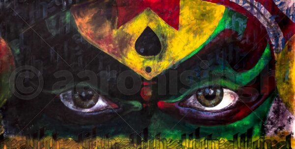 artbyaarohi-prints-36x18-kathakali-fearless Fearless