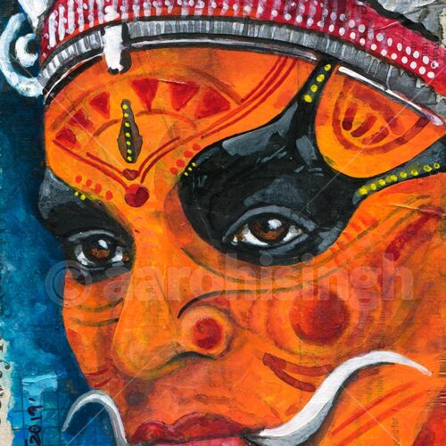 artbyaarohi-artprints-Theyyam-On-Board-1 Theyyam-On-Board - 1