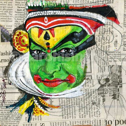 artbyaarohi-prints-11x9.5-kathakali-onboard-2 Kathakali-On-Board-2