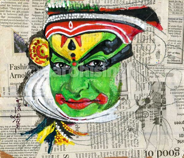 artbyaarohi-prints-11x9.5-kathakali-onboard-2 Kathakali-On-Board-2