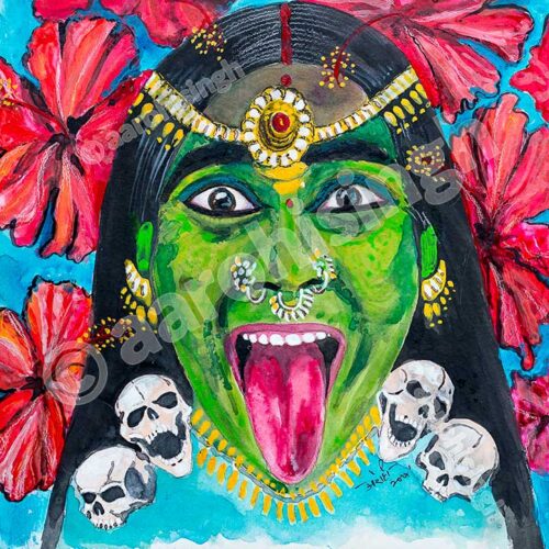 artbyaarohi-prints-12x12-kali-2 Kali 02