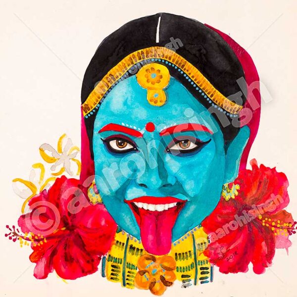 artbyaarohi-prints-12x12-kali-3 Kali 03