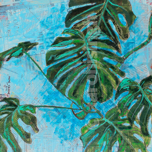 artbyaarohi-prints-12x14-botanical-1 Monstera Leaves 1