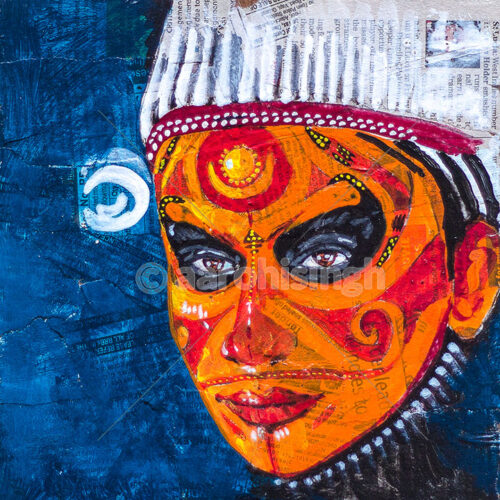 artbyaarohi-prints-14x14-theyyamonboard3 Theyyam-On-Paper 3