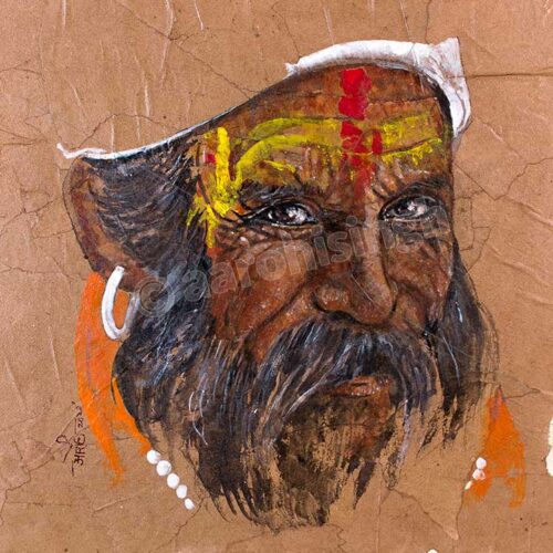 artbyaarohi-prints-18x18-sadhu-16 Sadhu #16